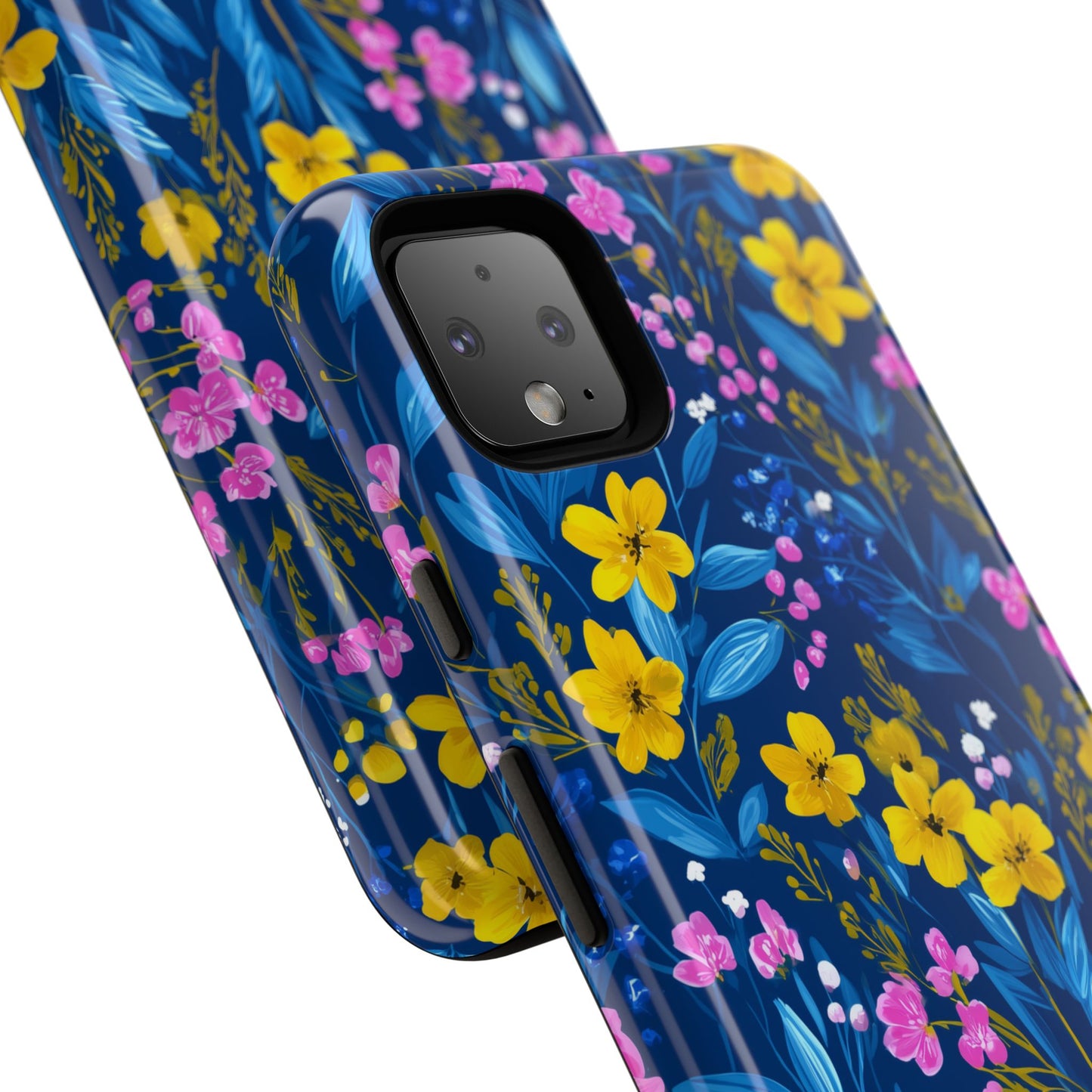 Midnight Petals - Tough Phone Case