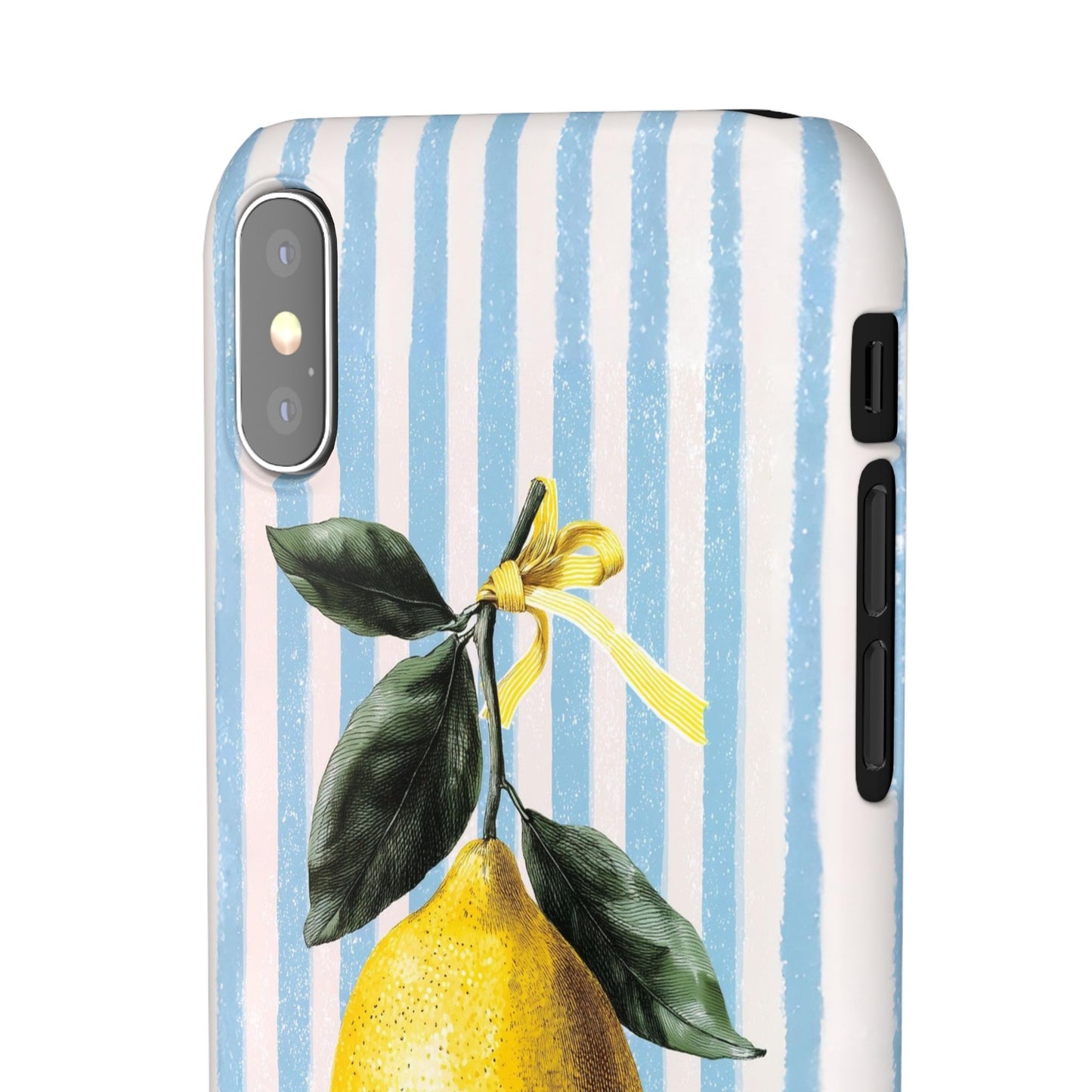 Ribbon Lemon - Slim Phone Case