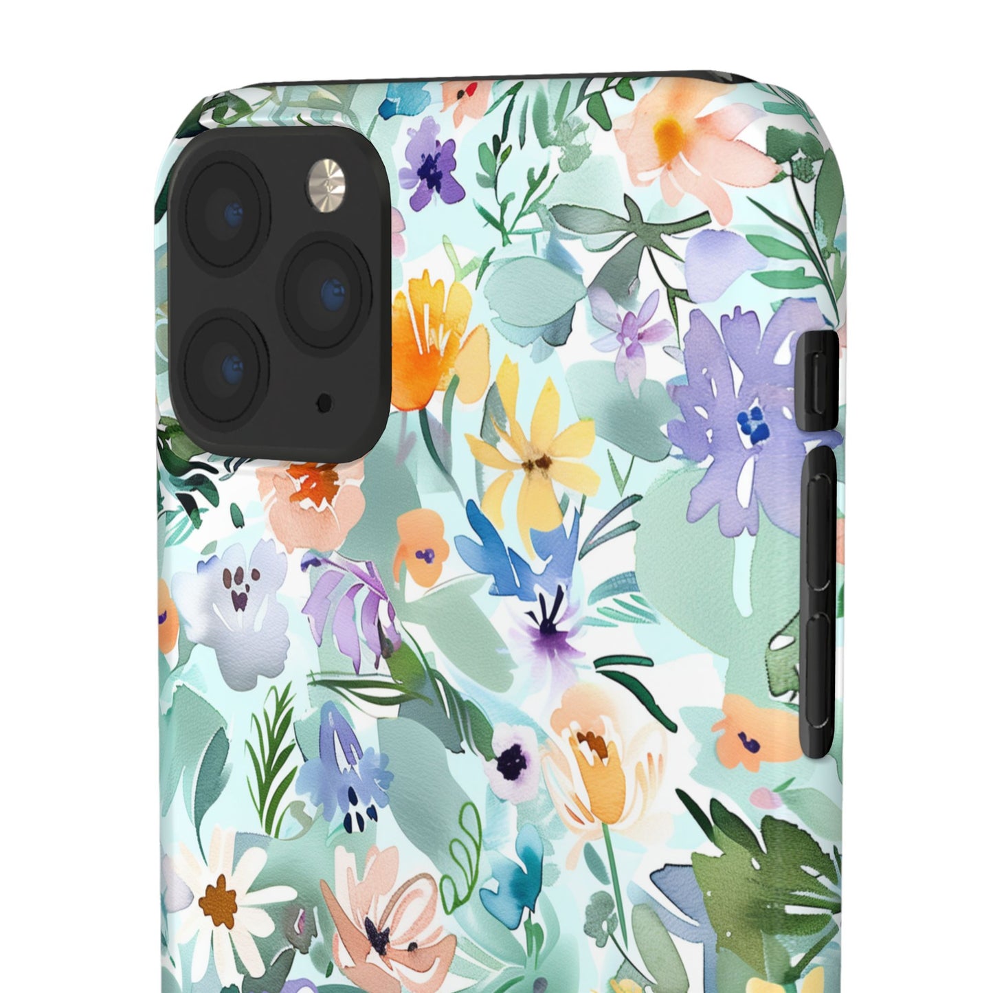 Watercolor Meadow - Slim Phone Case