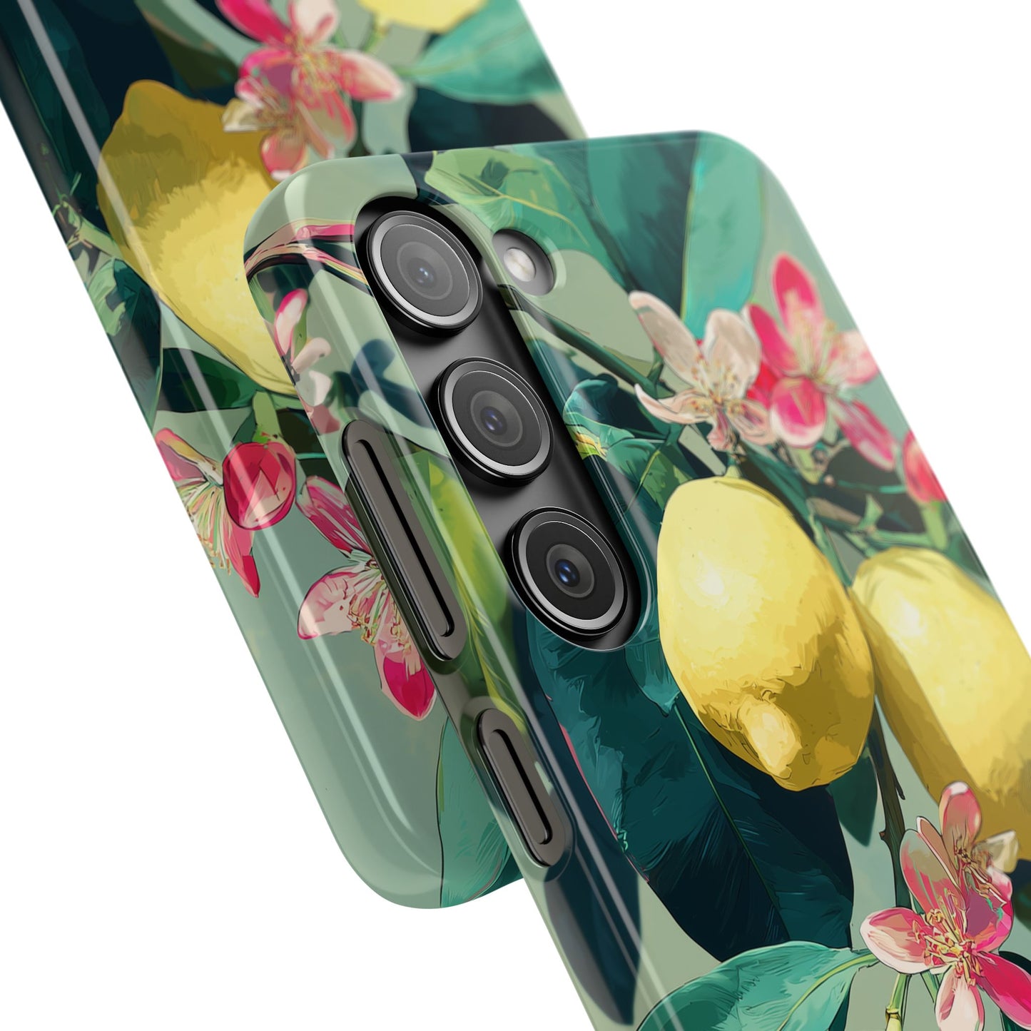 Lemon Bloom - Slim Phone Case