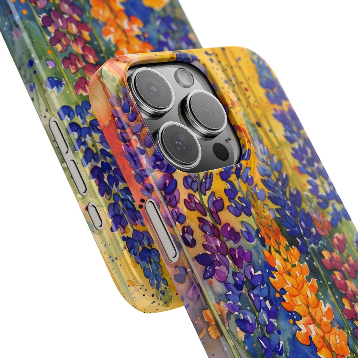 Sunset Lupine - Slim Phone Case