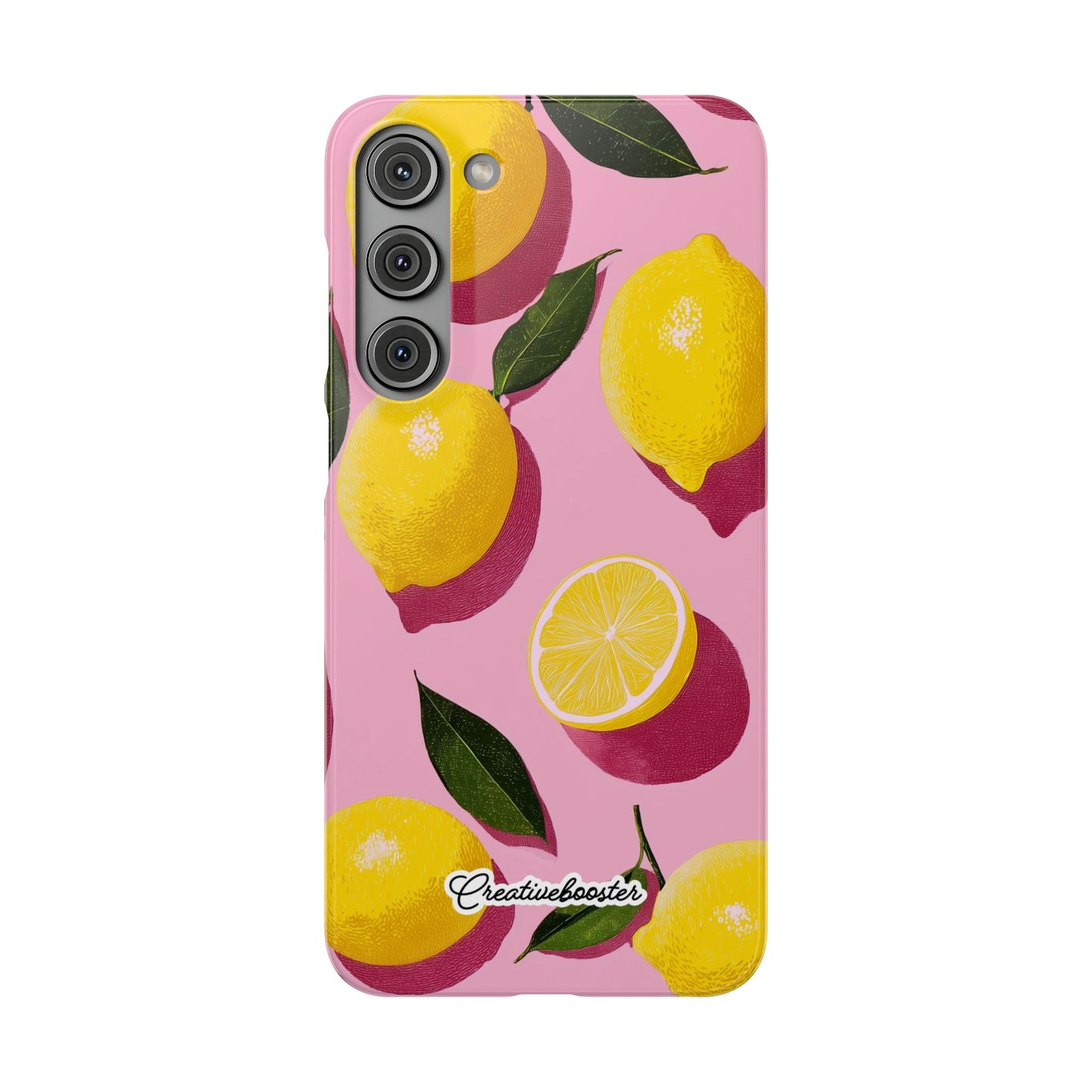 Retro Lemon - Slim Phone Case