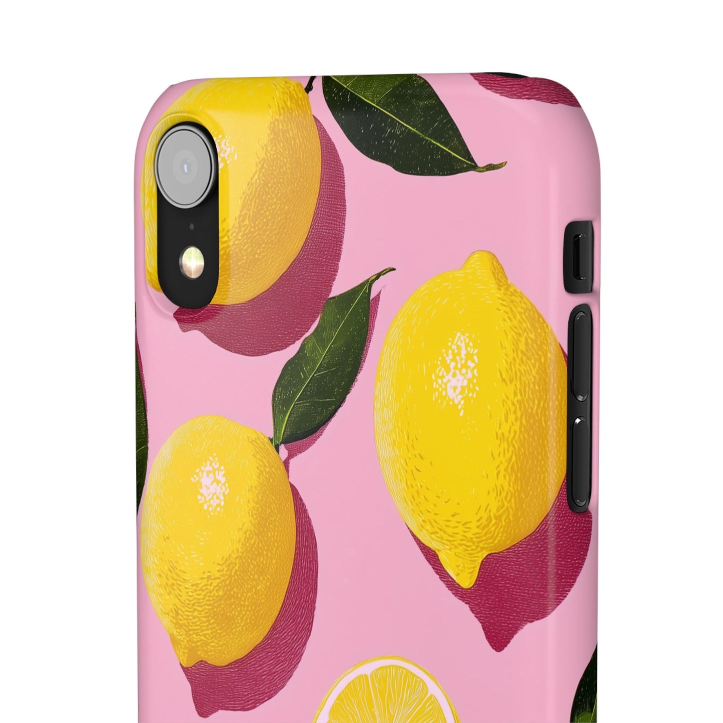 Retro Lemon - Slim Phone Case