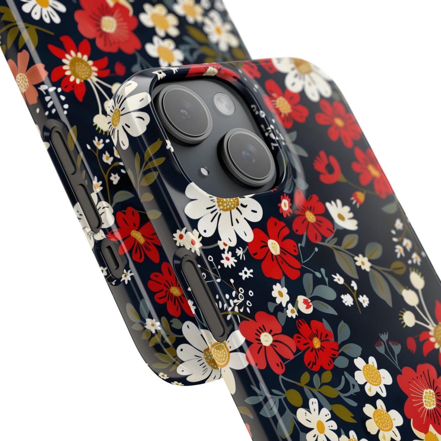 Retro Daisy - Slim Phone Case