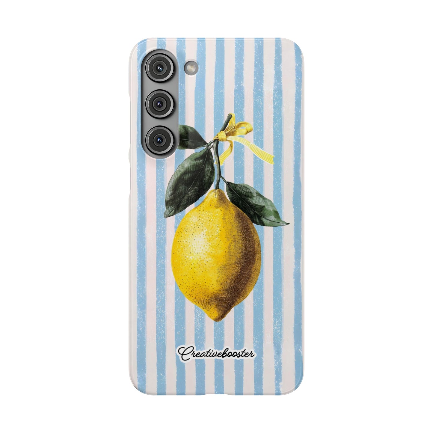 Ribbon Lemon - Slim Phone Case