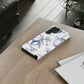 Indigo Sketch - Tough Phone Case