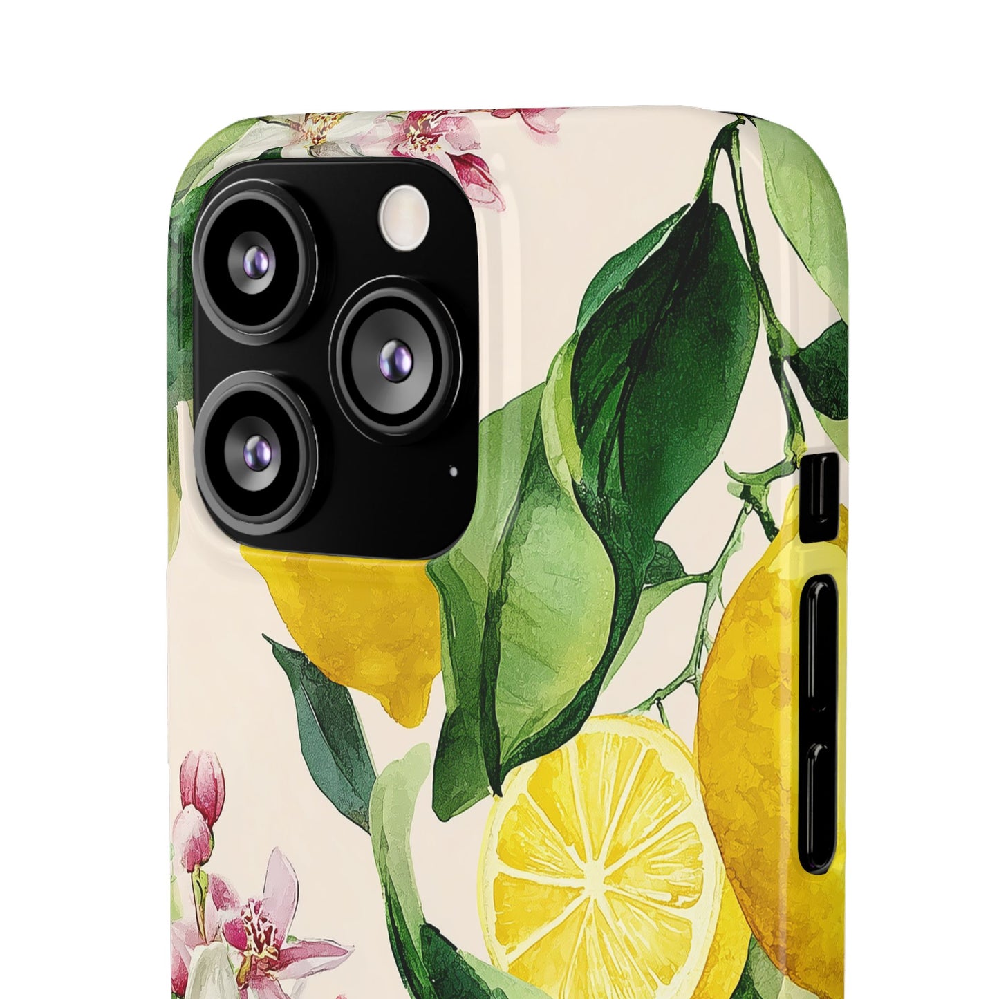Lemon Blossom - Slim Phone Case