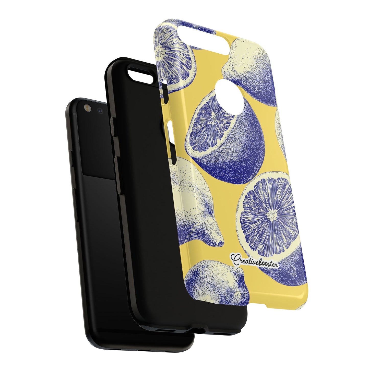 Indigo Citrus - Tough Phone Case