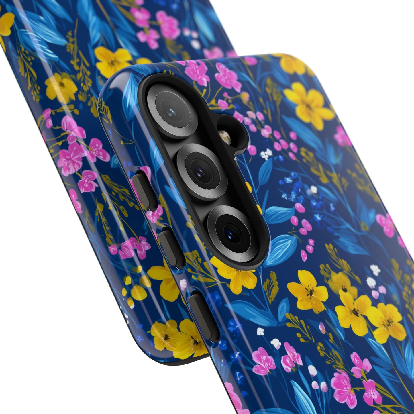 Midnight Petals - Tough Phone Case