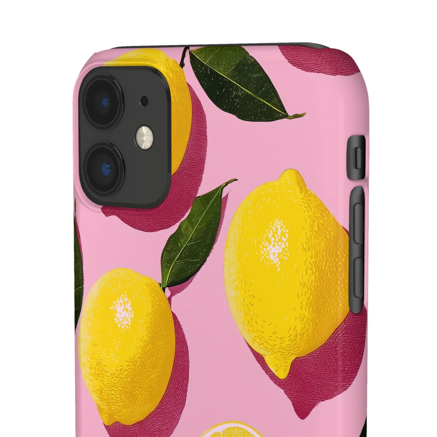 Retro Lemon - Slim Phone Case