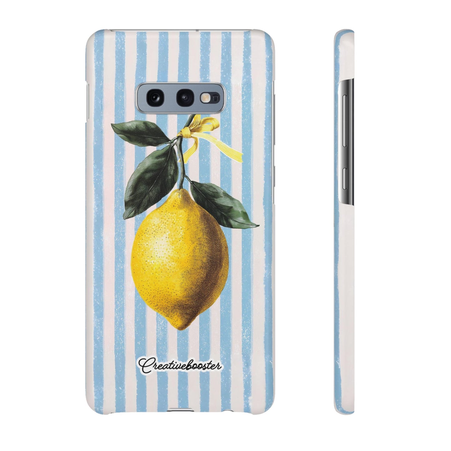 Ribbon Lemon - Slim Phone Case