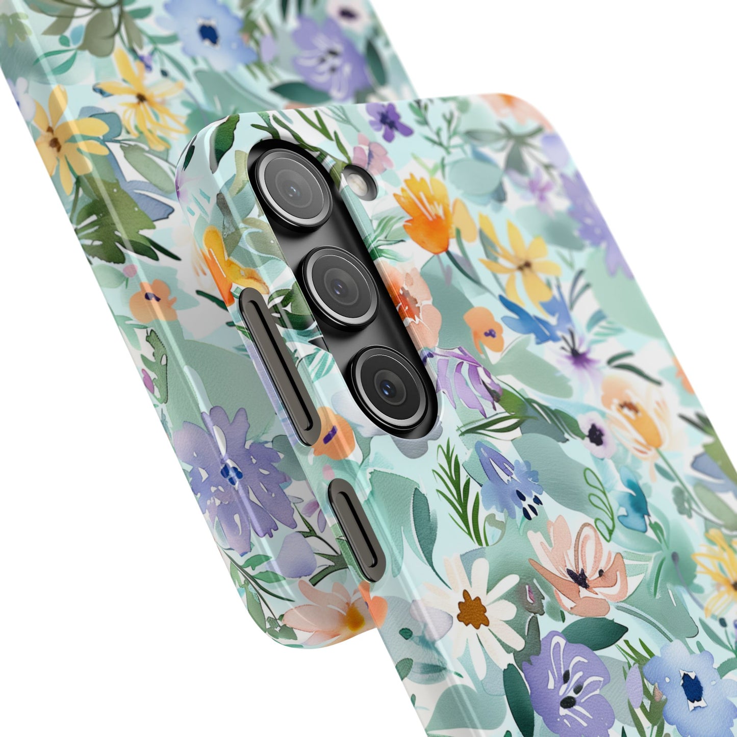 Watercolor Meadow - Slim Phone Case