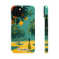Orchard Stroll - Slim Phone Case