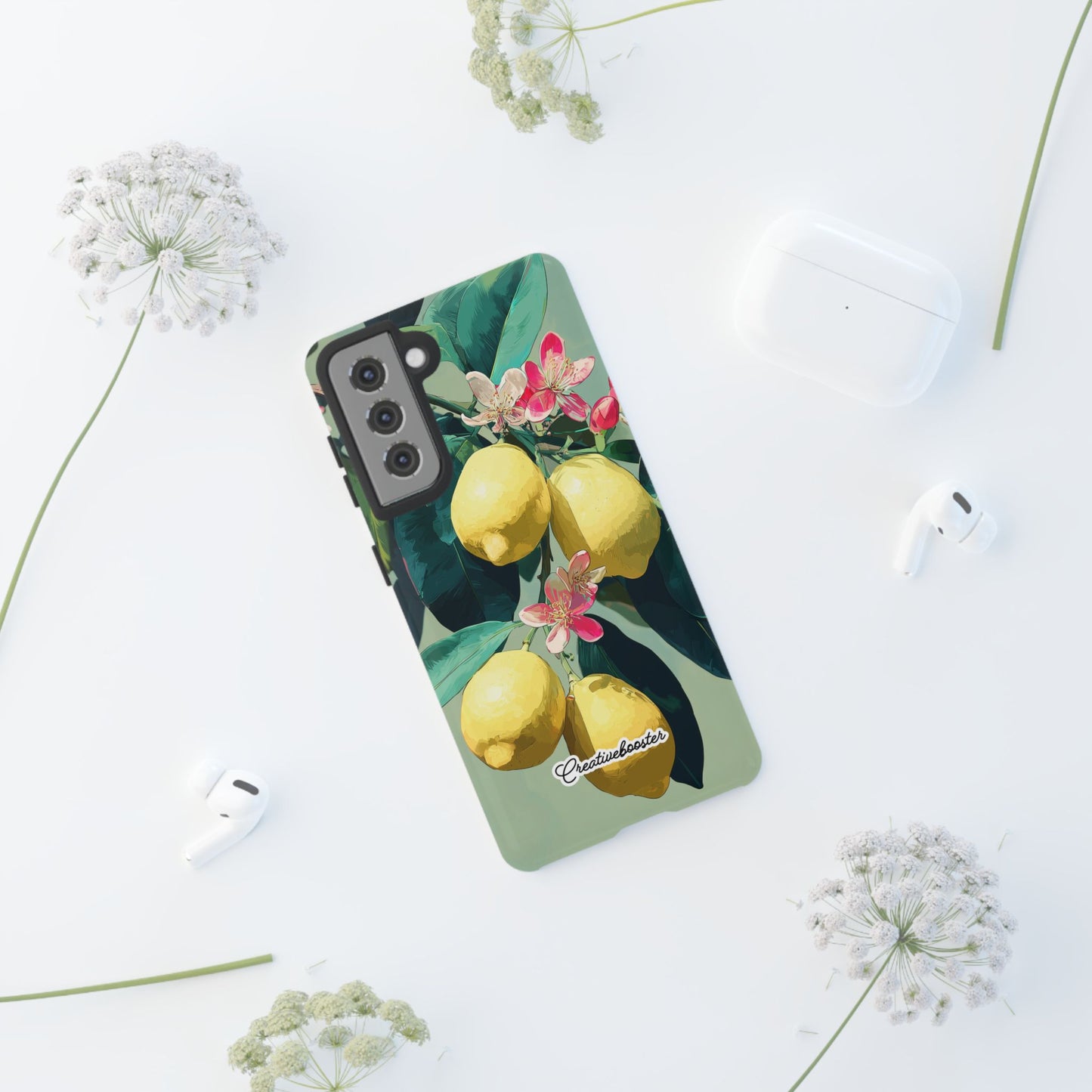 Lemon Bloom - Tough Phone Case