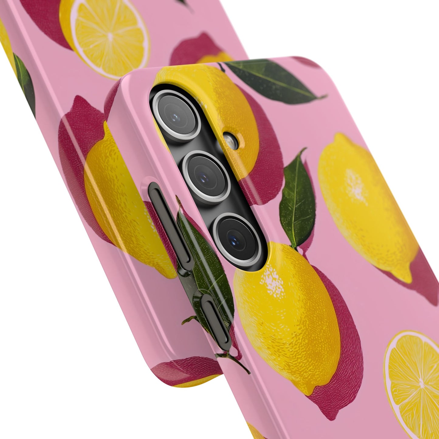 Retro Lemon - Slim Phone Case