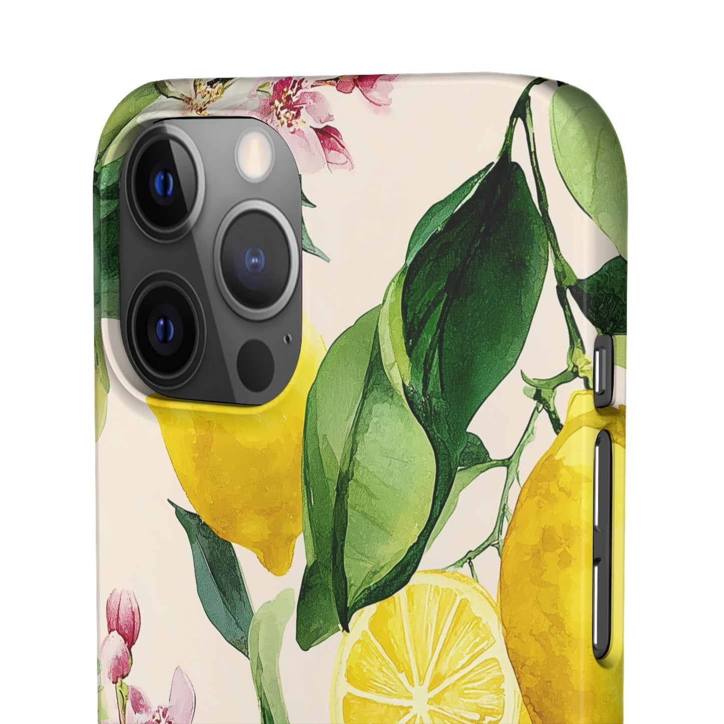 Lemon Blossom - Slim Phone Case
