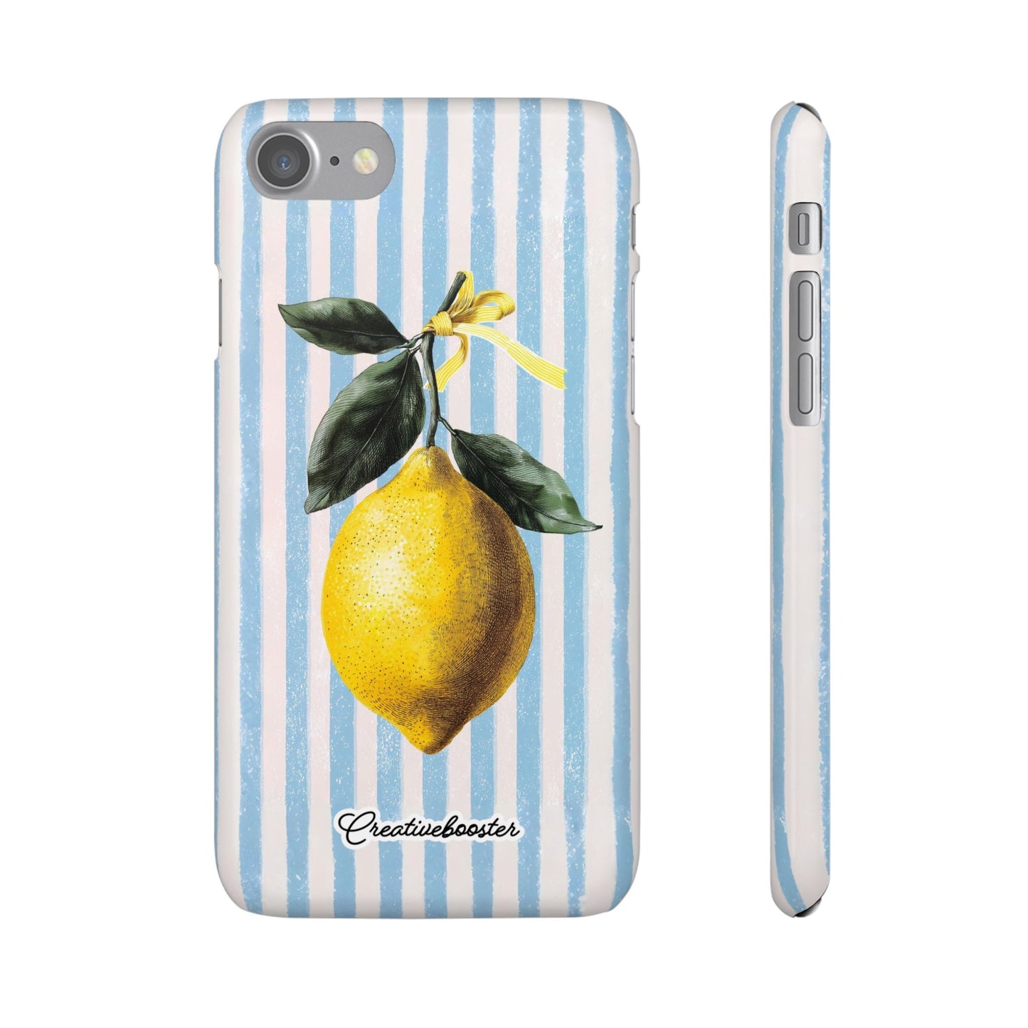 Ribbon Lemon - Slim Phone Case