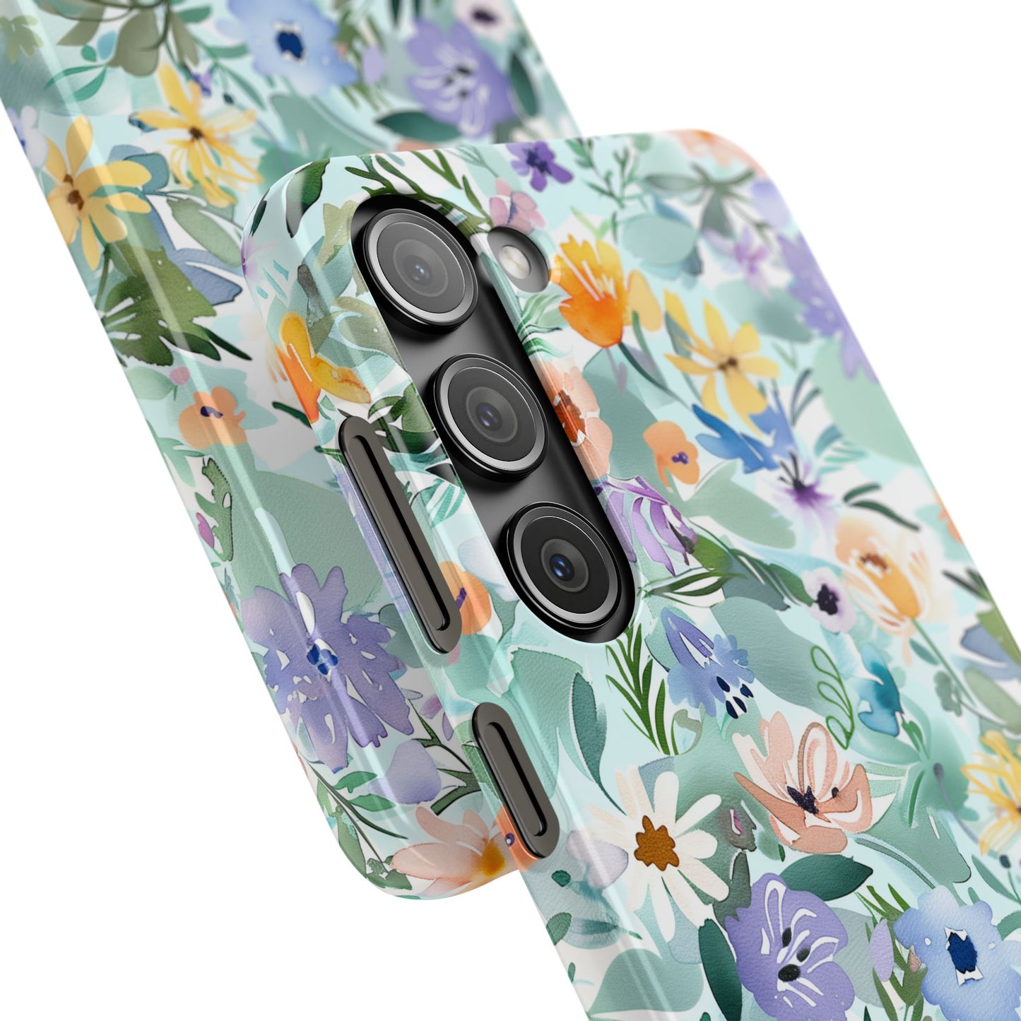 Watercolor Meadow - Slim Phone Case