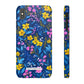 Midnight Petals - Slim Phone Case