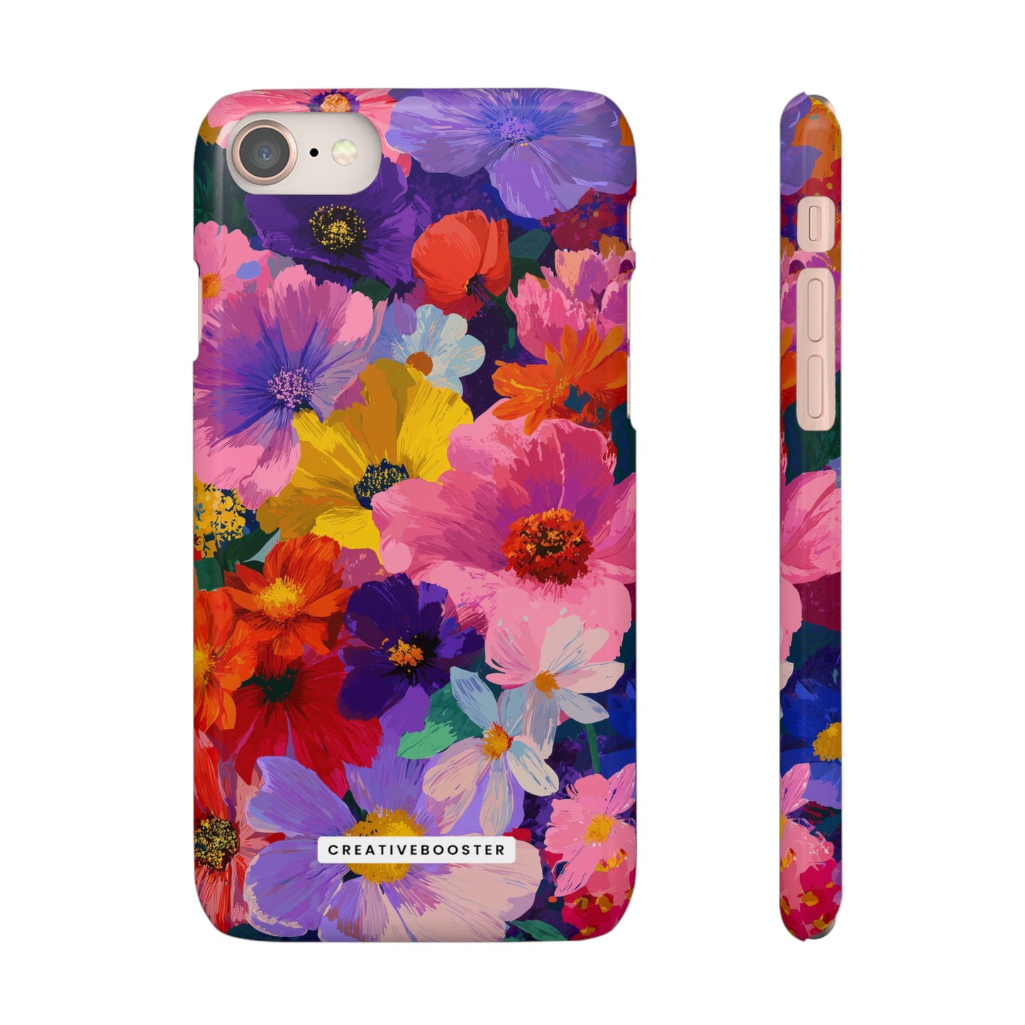 Painted Petals - Slim Phone Case