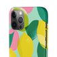 Citrus Bloom - Slim Phone Case