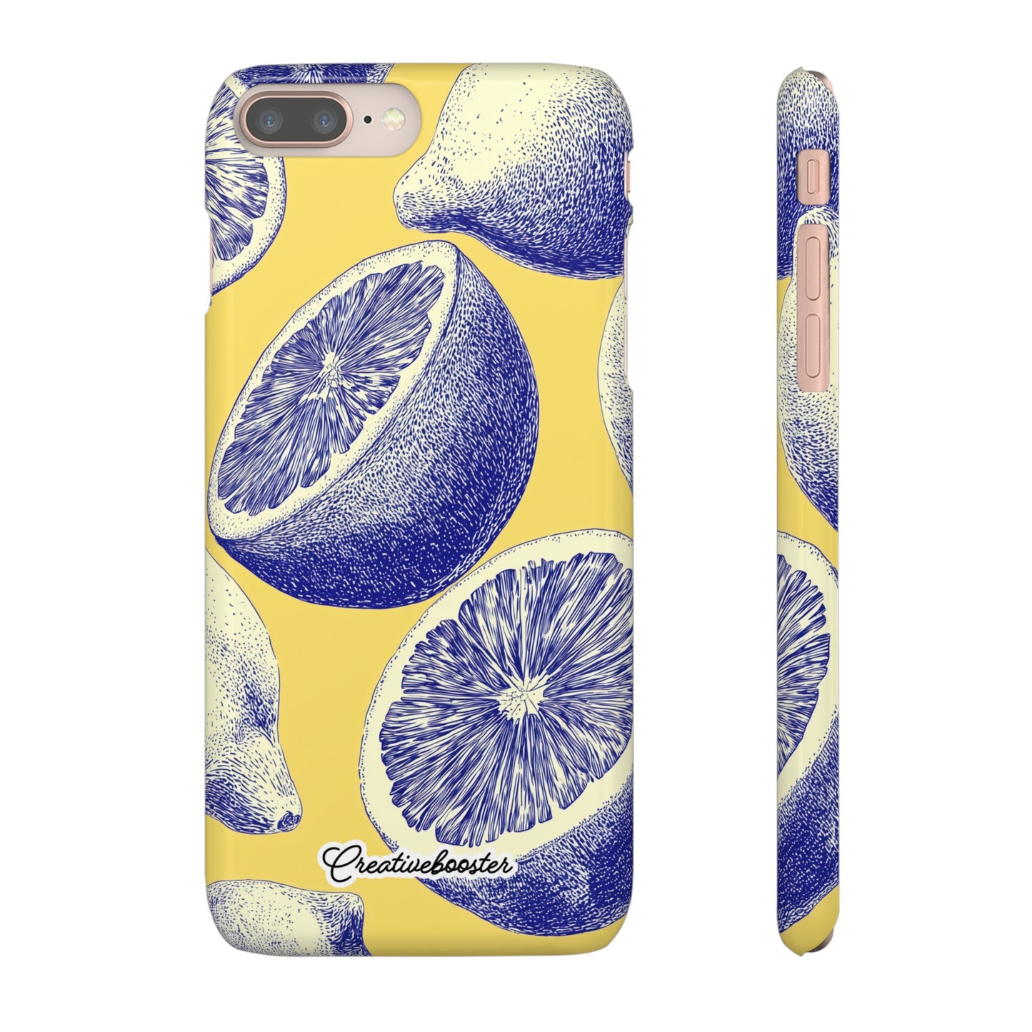Indigo Citrus - Slim Phone Case