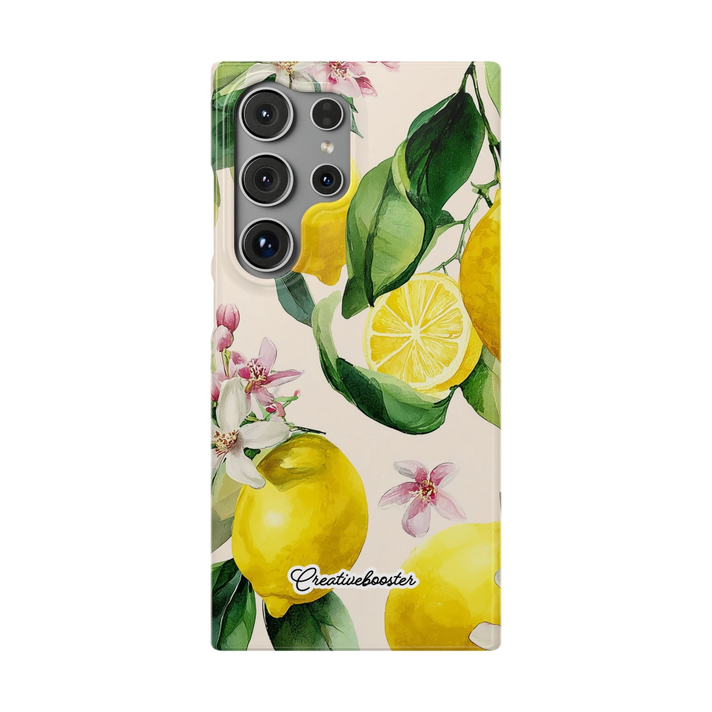 Lemon Blossom - Slim Phone Case
