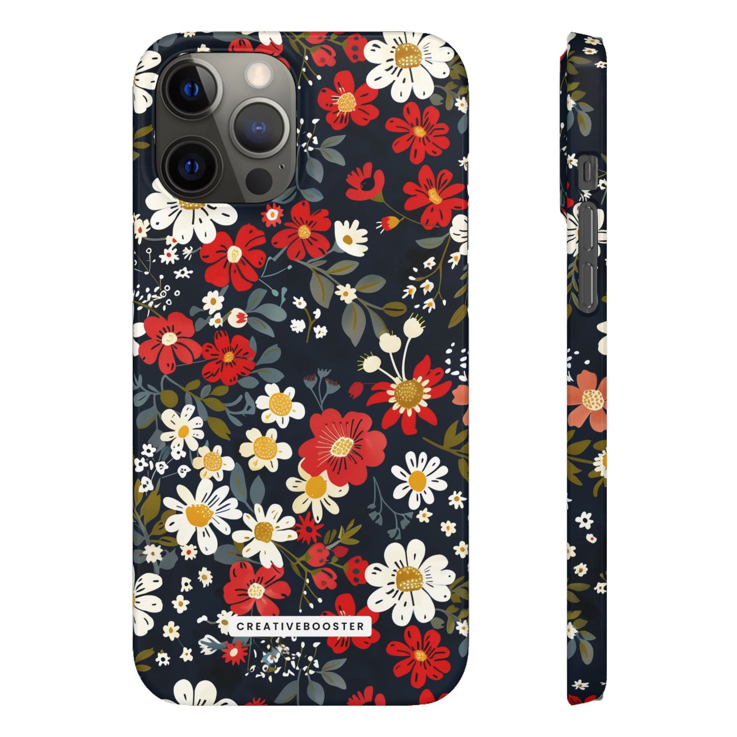 Retro Daisy - Slim Phone Case