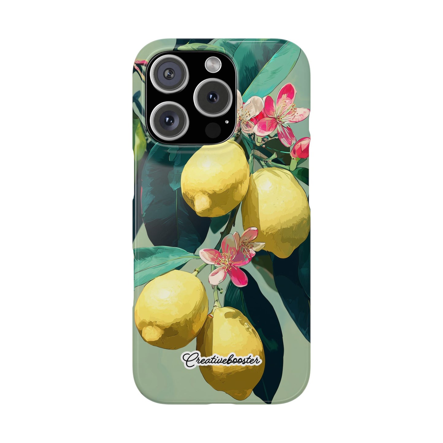 Lemon Bloom - Slim Phone Case