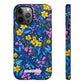 Midnight Petals - Tough Phone Case