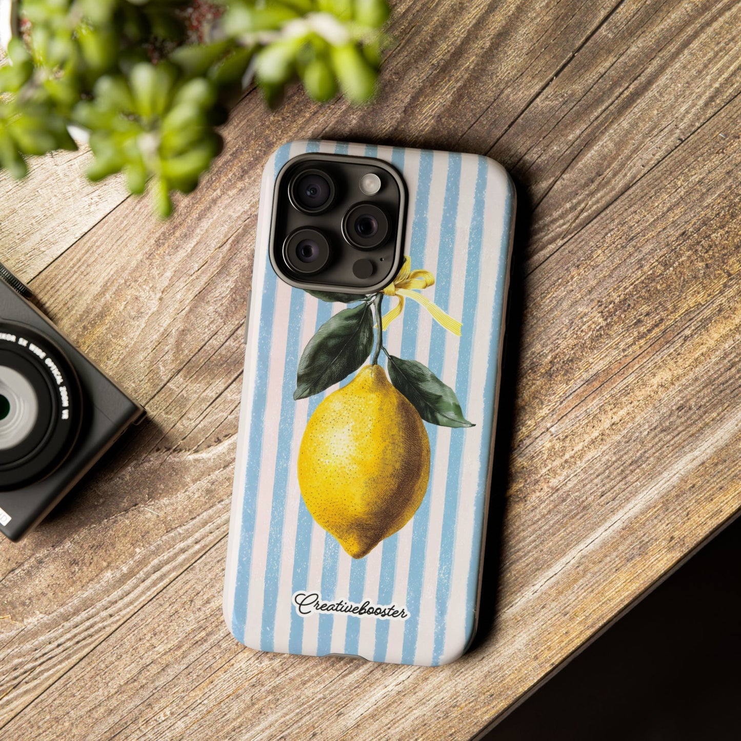 Ribbon Lemon - Tough Phone Case