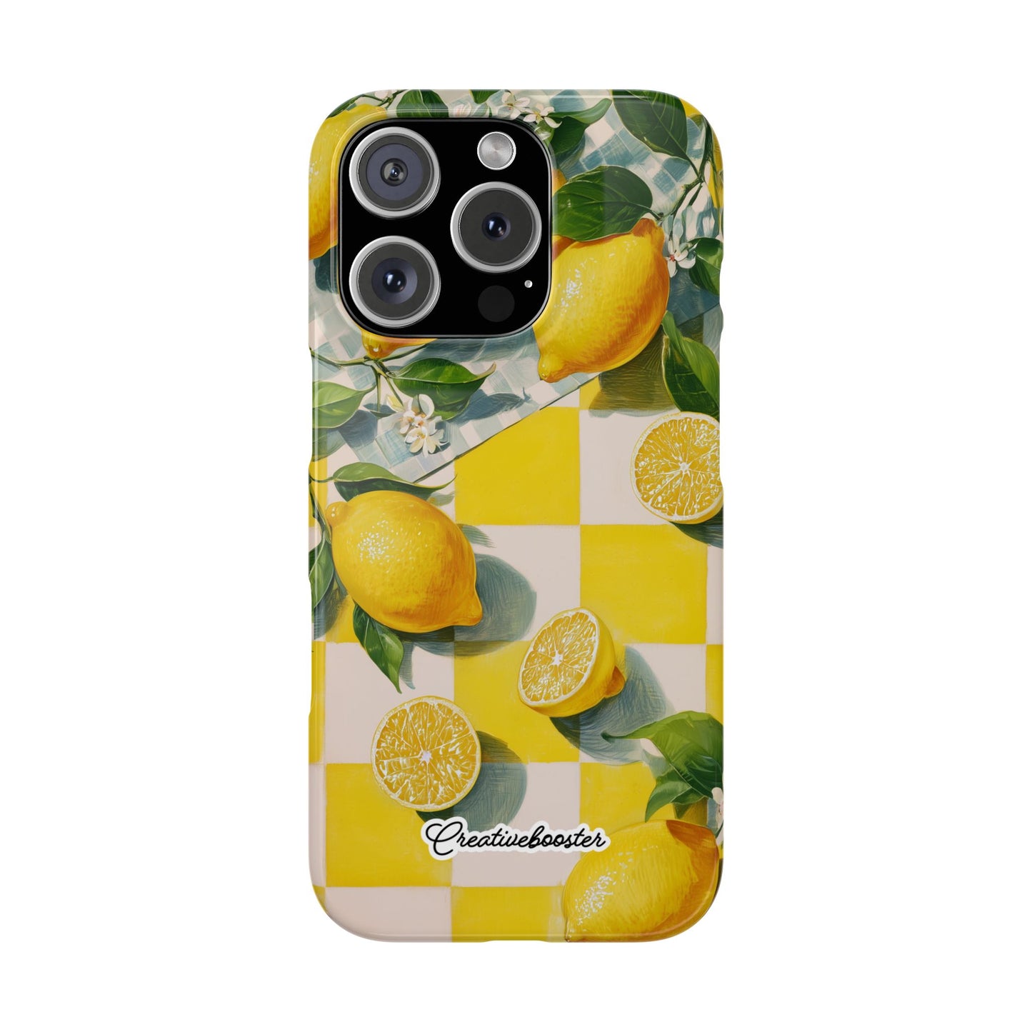 Picnic Lemon - Slim Phone Case