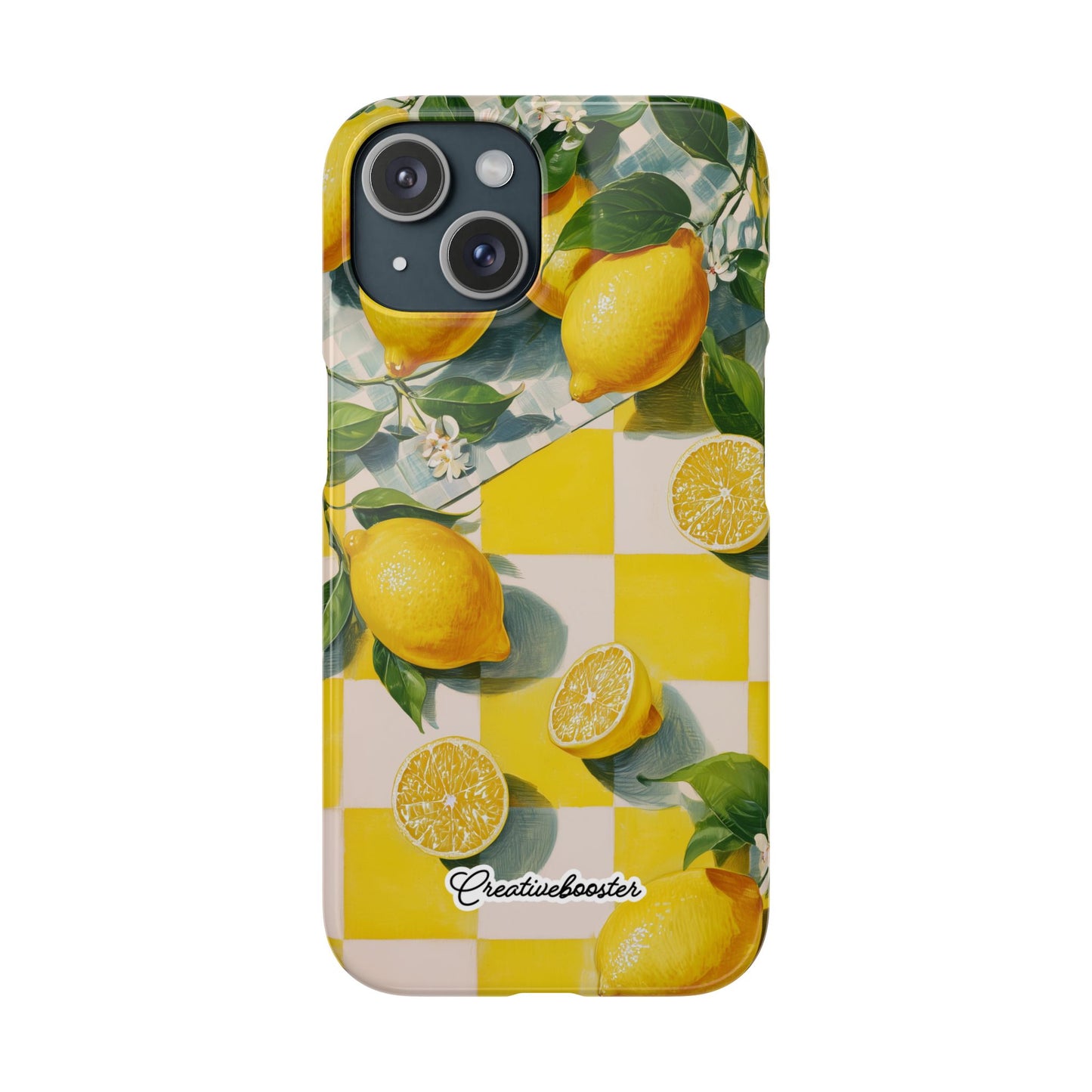 Picnic Lemon - Slim Phone Case