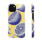 Indigo Citrus - Slim Phone Case