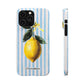 Ribbon Lemon - Slim Phone Case