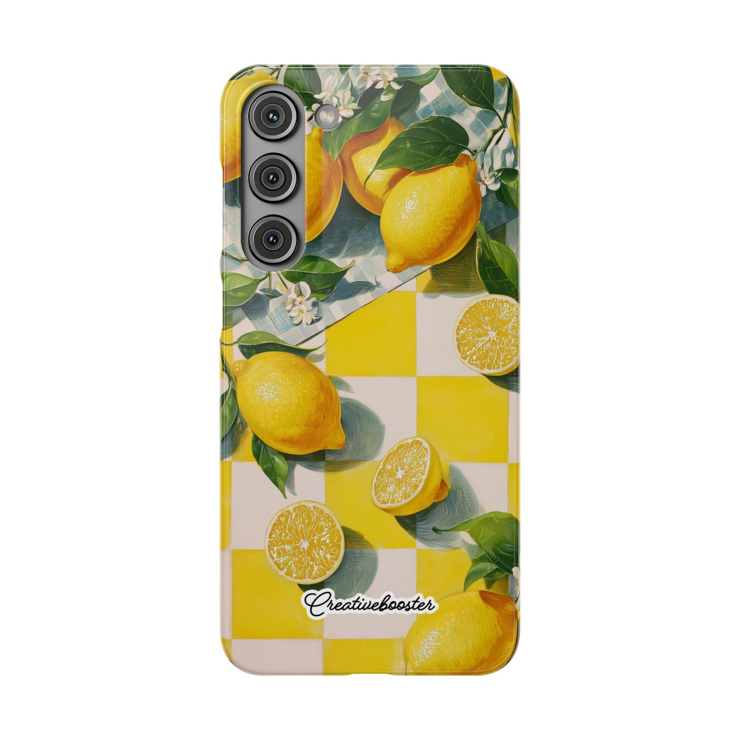 Picnic Lemon - Slim Phone Case