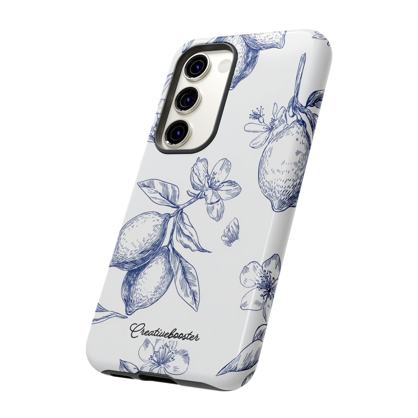 Indigo Sketch - Tough Phone Case