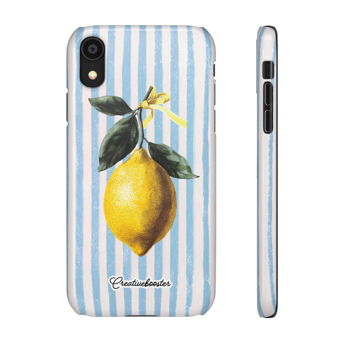 Ribbon Lemon - Slim Phone Case