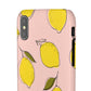Citrus Sketch - Slim Phone Case