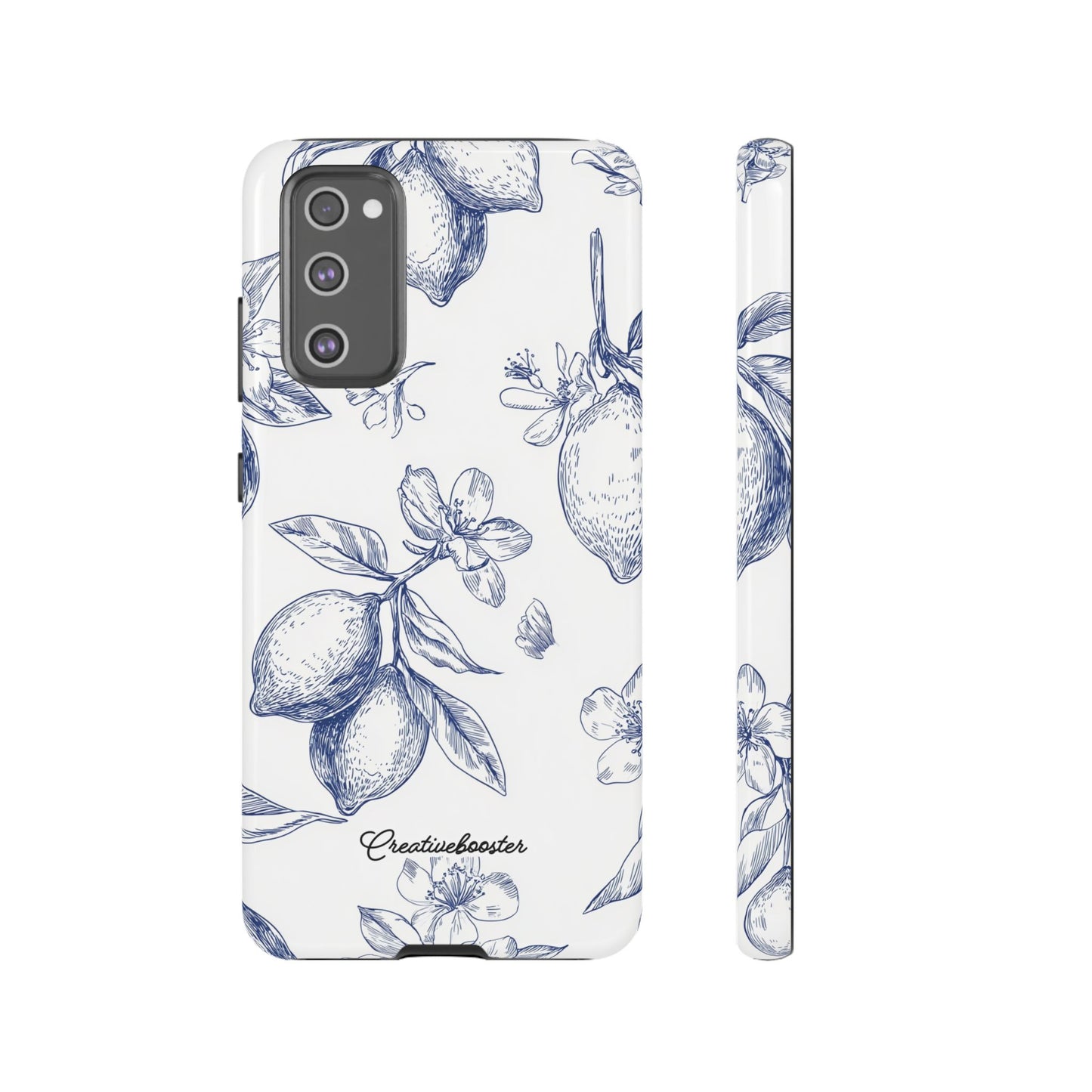 Indigo Sketch - Tough Phone Case