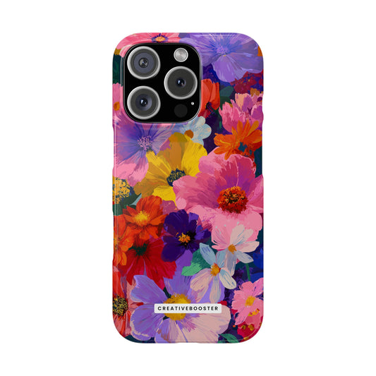 Painted Petals - Slim Phone Case