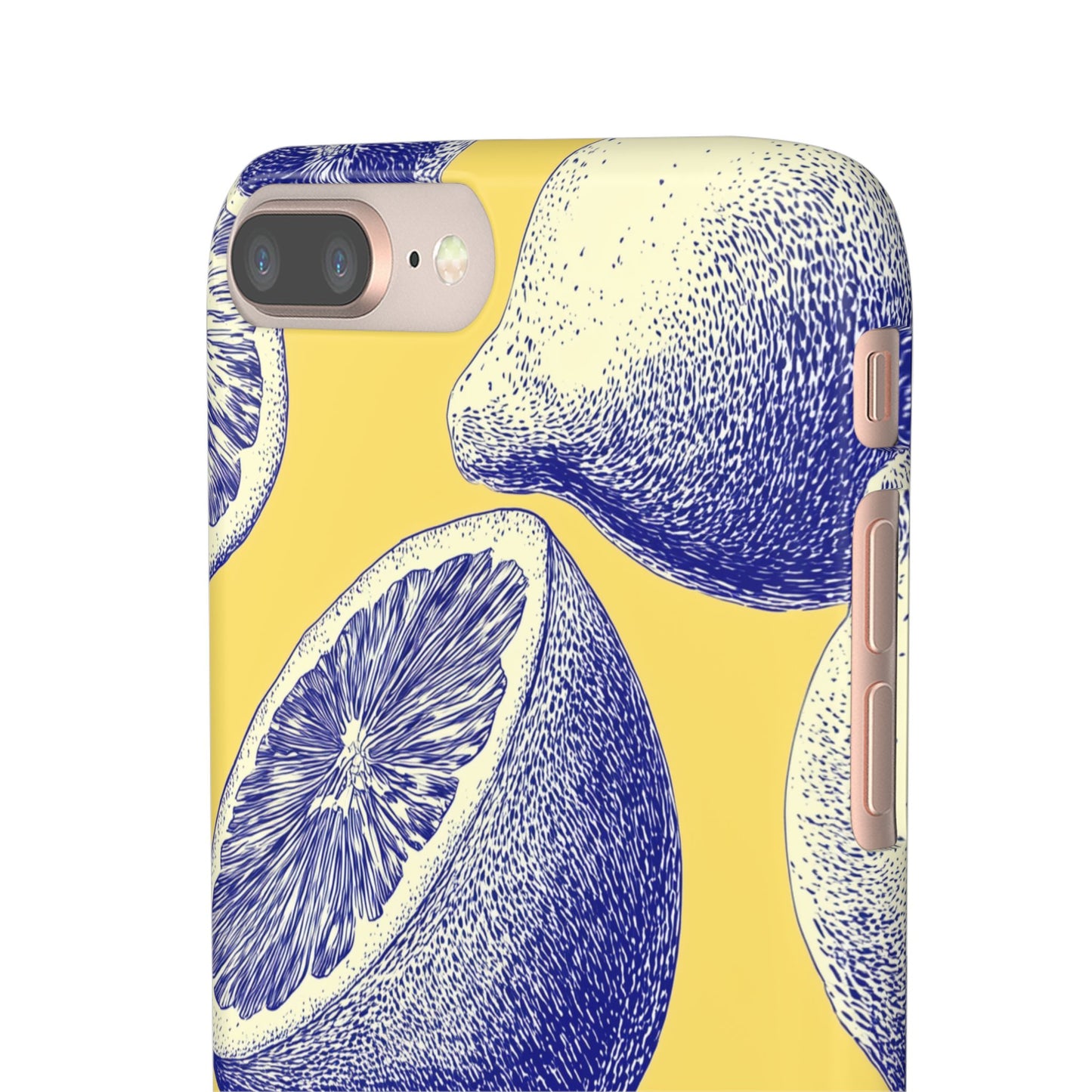 Indigo Citrus - Slim Phone Case