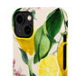 Lemon Blossom - Slim Phone Case