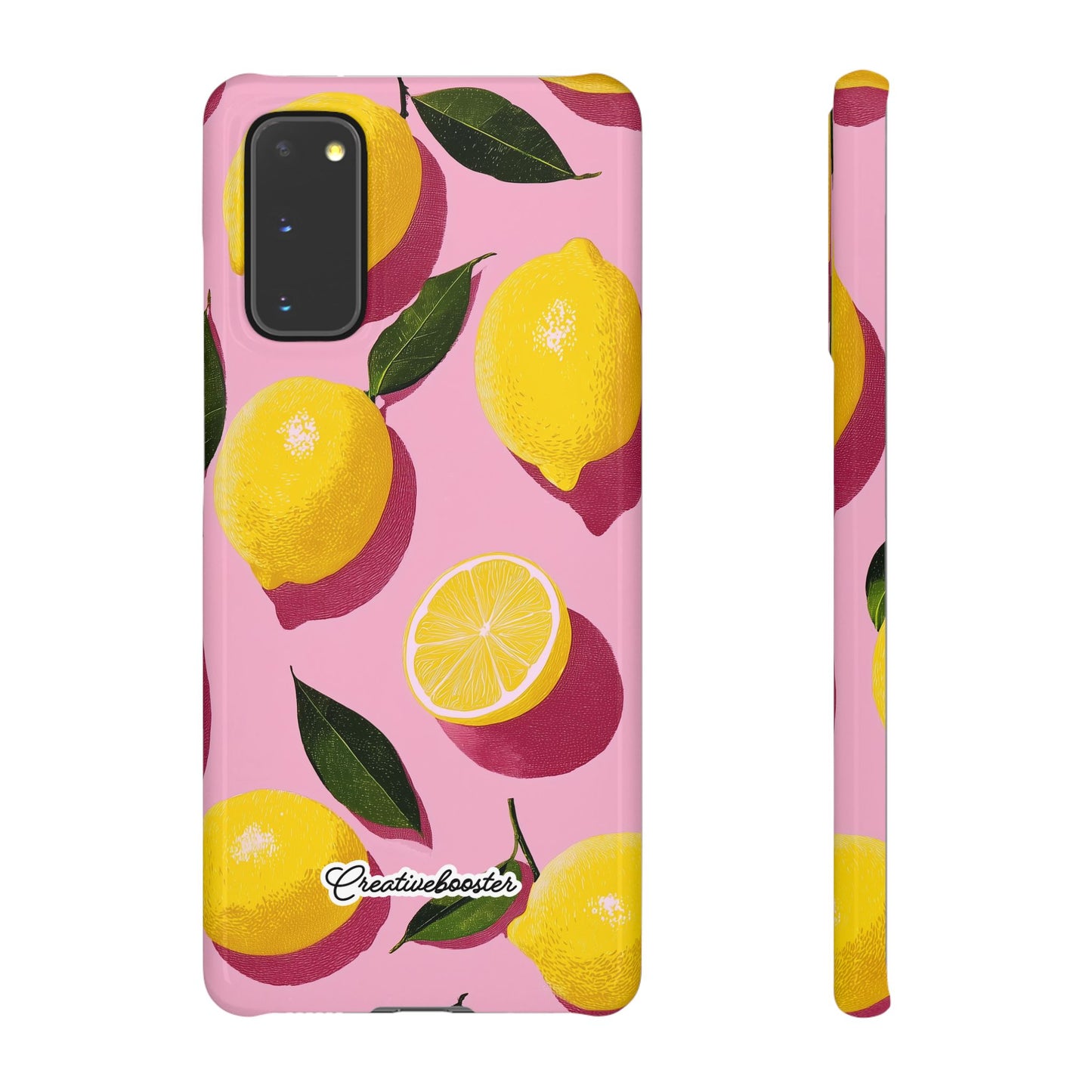 Retro Lemon - Slim Phone Case