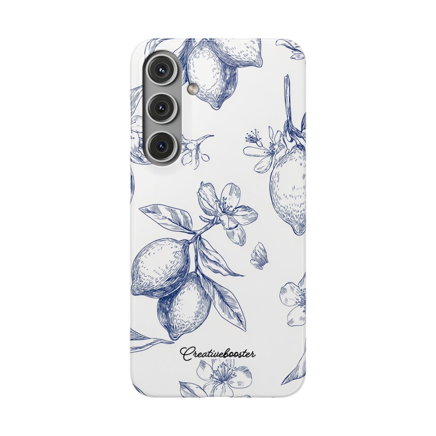 Indigo Sketch - Slim Phone Case