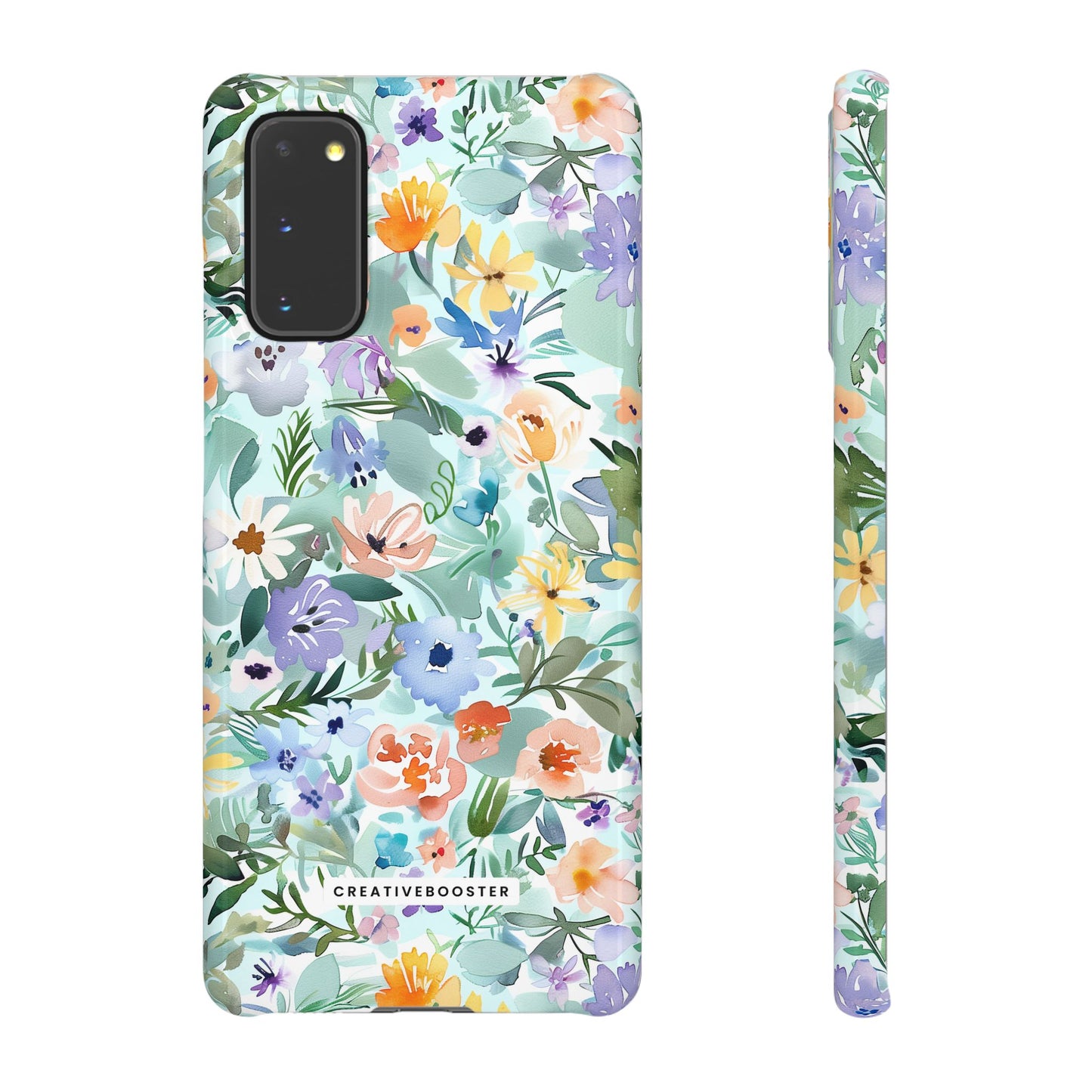 Watercolor Meadow - Slim Phone Case