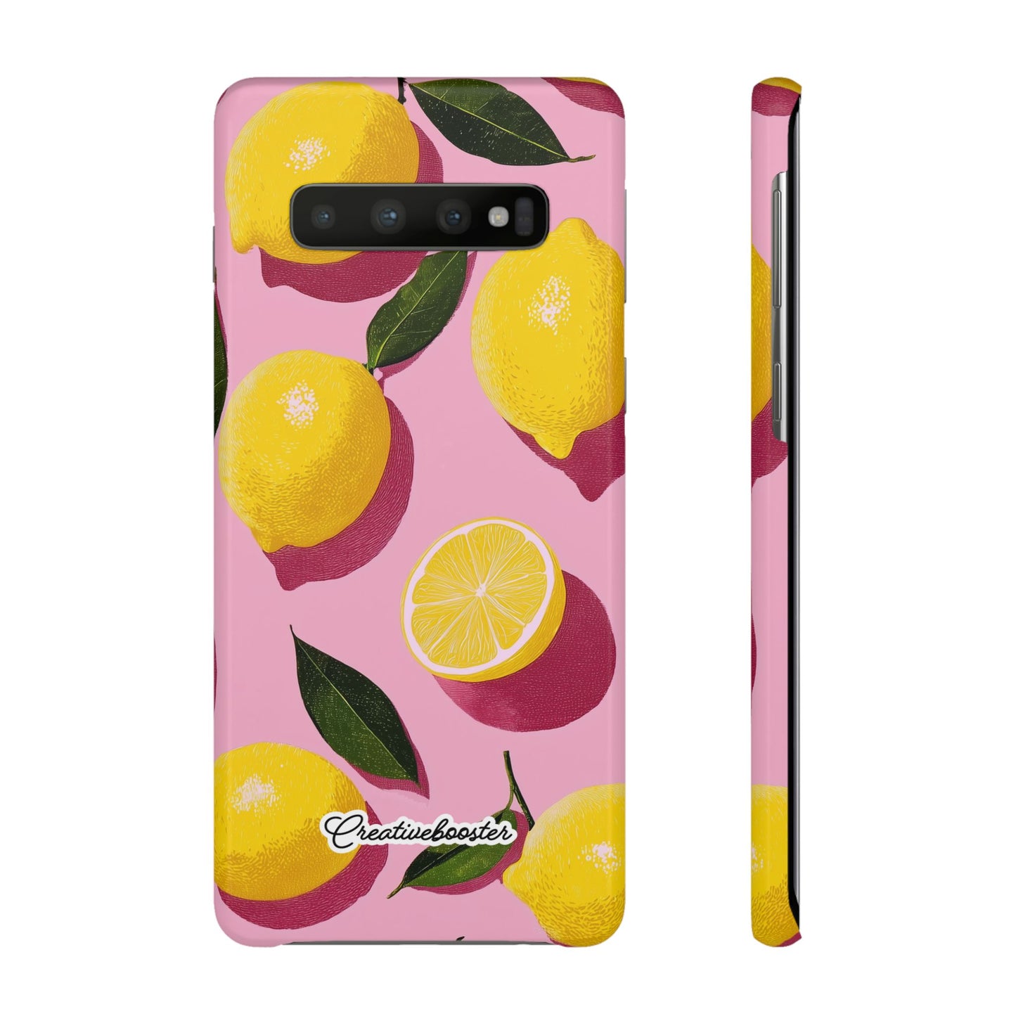 Retro Lemon - Slim Phone Case
