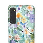 Watercolor Meadow - Slim Phone Case