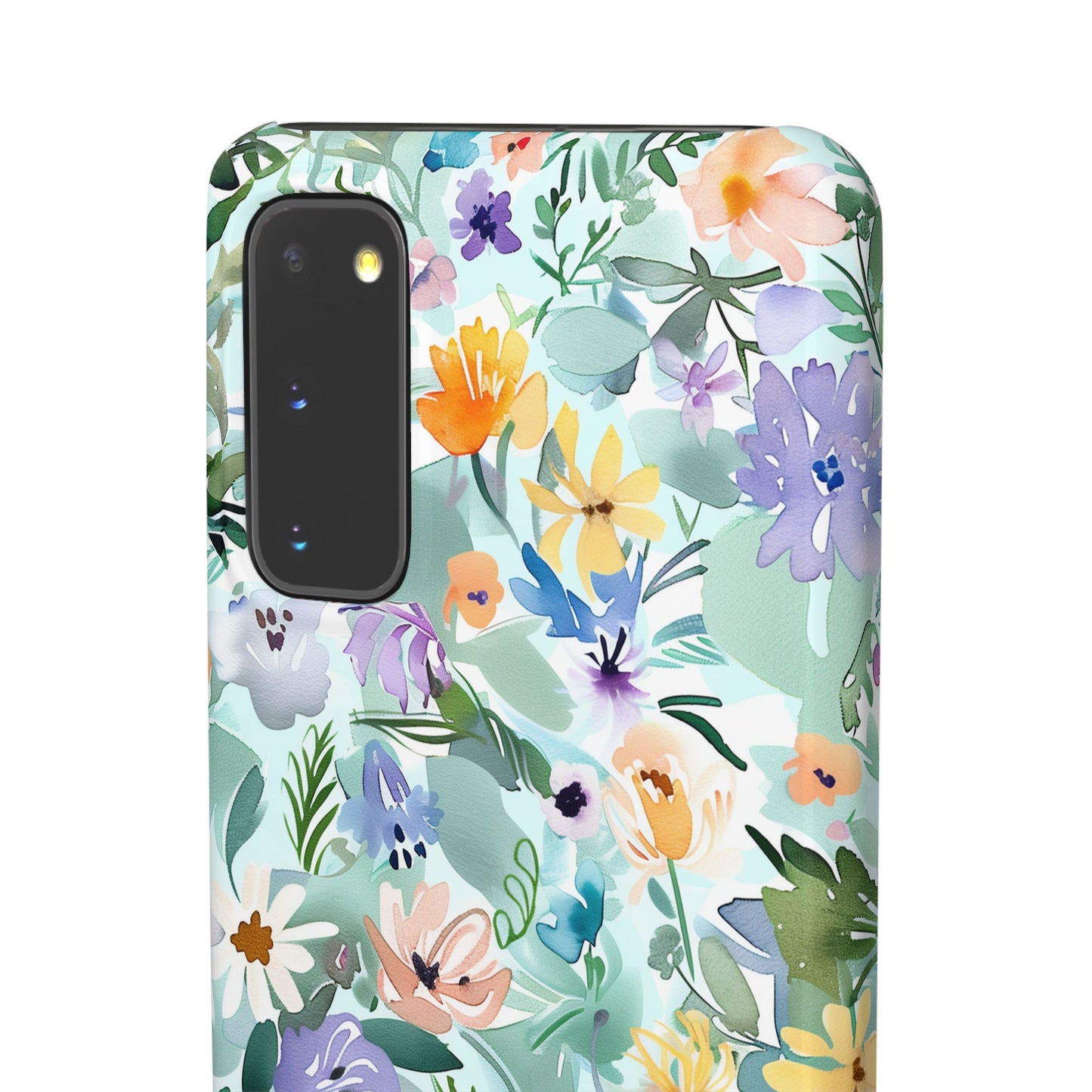 Watercolor Meadow - Slim Phone Case