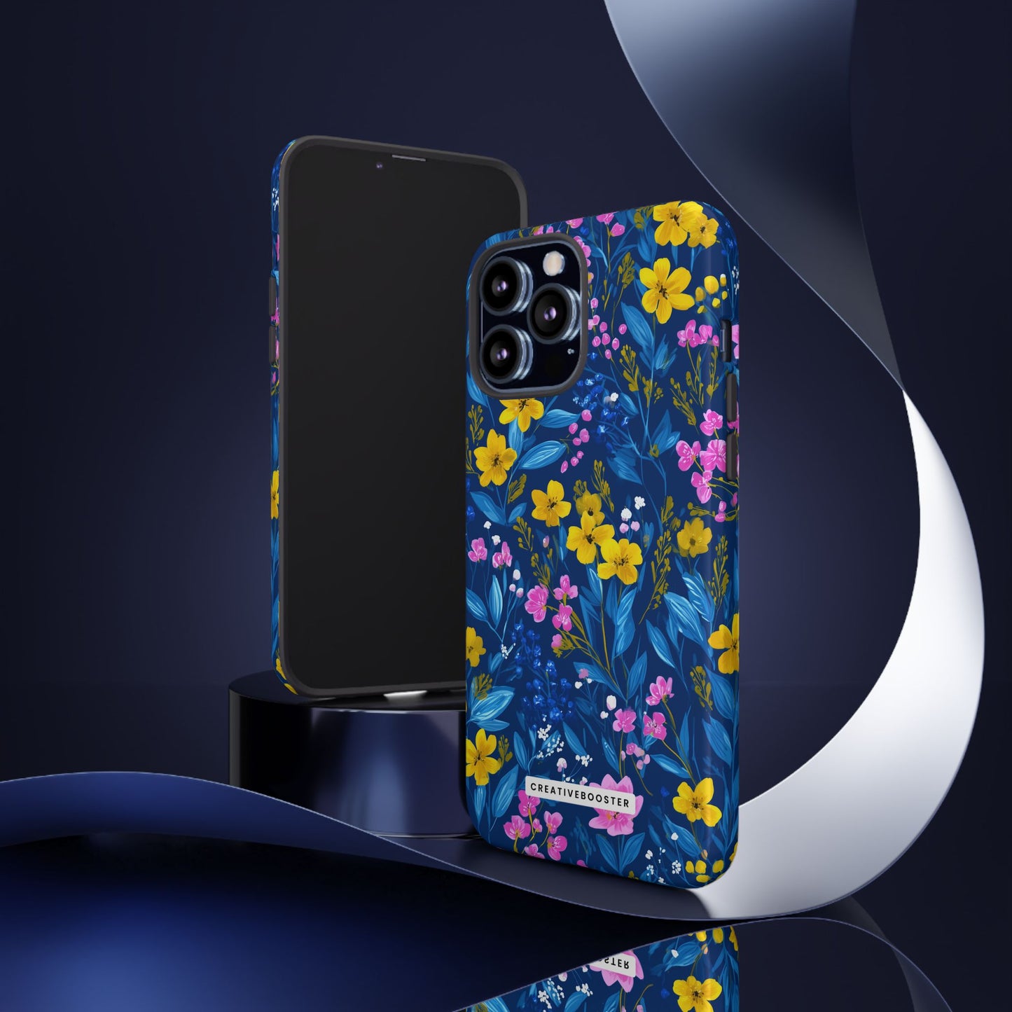 Midnight Petals - Tough Phone Case